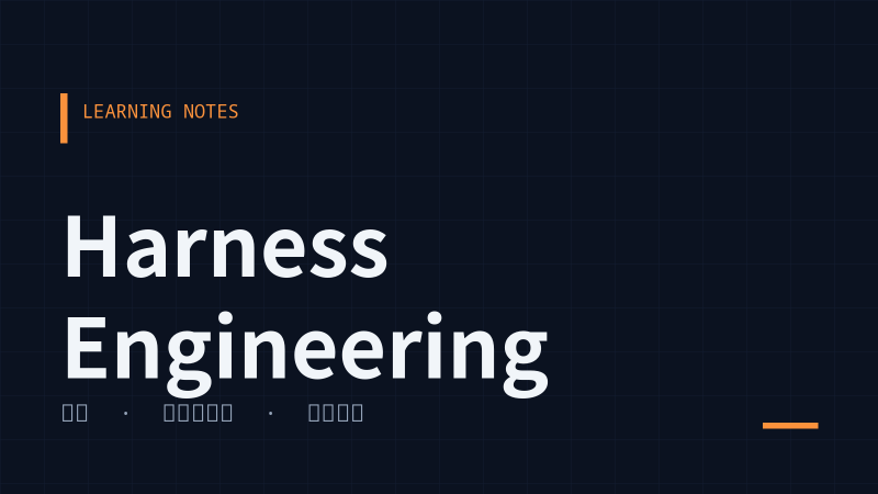 Harness Engineering 簡介與讀後心得:用一個貪食蛇專案驗證「機械化執行」